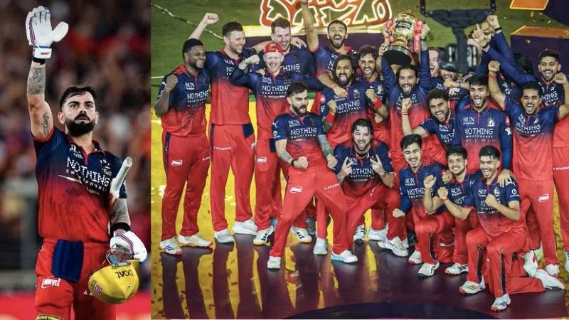 किंग कोहली का 'विराट' धमाका... RCB के सिर लगातार दूसरी बार सजा IPL का ताज; फाइनल में GT को 5 विकेट से हराया