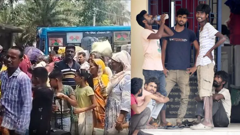बांग्लादेश बॉर्डर पर BSF और BGB में ठनी, दिन भर फंसे रहे, सबुह गायब हो गए 40 बांग्लादेशी घुसपैठिए, मचा हड़कंप