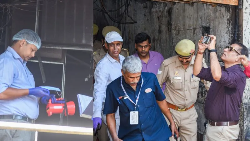 लखनऊ हादसे पर CM योगी का बड़ा एक्शन, अग्निकांड वाली बिल्डिंग को गिराने के आदेश, LDA के लापरवाह अफसर भी नपे!
