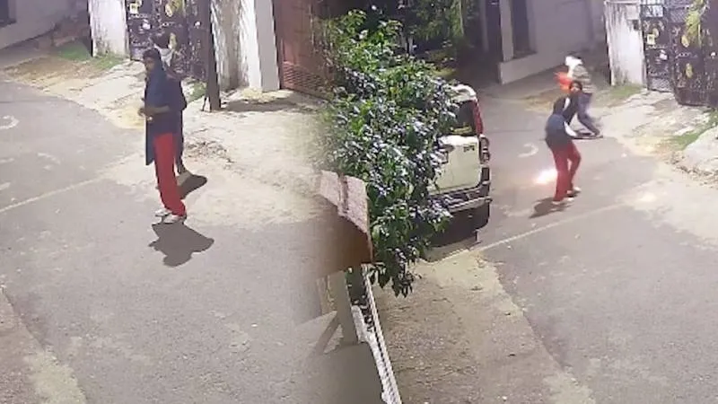 रांची में RSS दफ्तर पर पेट्रोल बम अटैक, CCTV में दिखे दो हमलावर, जांच में जुटी पुलिस