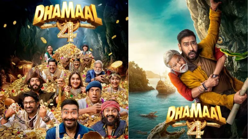Dhamaal 4 Trailer. हंसी से लोट-पोट कर देगा अजय देवगन की धमाल 4 का ट्रेलर, फैंस बोले- 'वेलकम टू द जंगल' से 1000 गुना बेहतर