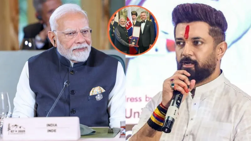 PM मोदी को स्लोवाकिया का सर्वोच्च सम्मान मिलने पर गद-गद हुए चिराग़ पासवान, दिया ऐसा बयान, चिढ़ जाएंगे विरोधी