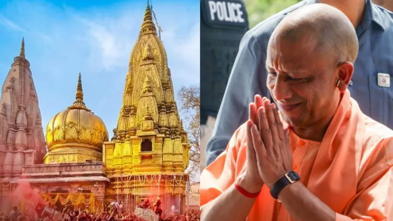 CM योगी ने किए काशी विश्वनाथ और काल भैरव के दर्शन, मोदी सरकार के 12 साल होने पर महादेव के दरबार में झुकाया शीश