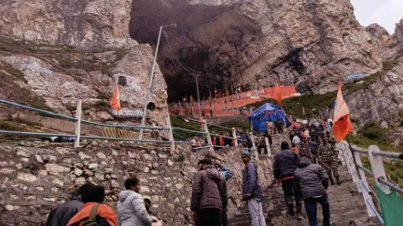 अमरनाथ यात्रा: बारिश के चलते पहलगाम मार्ग अस्थायी रूप से बंद, बालटाल मार्ग से जारी रहेगी यात्रा