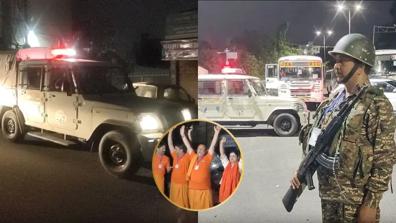 चप्पे-चप्पे पर जवान, सड़क पर बख्तरबंद गाड़ियां और टैंक...मल्टी लेयर सुरक्षा के बीच श्री अमरनाथ यात्रा का एक और जत्था रवाना