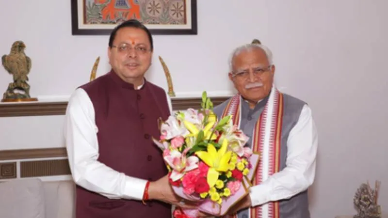 CM धामी ने केंद्रीय मंत्री मनोहर लाल खट्टर से की मुलाकात, उत्तराखंड के लिए मांगी अतिरिक्त बिजली और विशेष वित्तीय सहायता