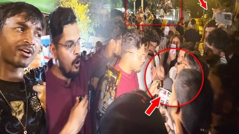 बवाल काट रहे कॉकरोचों का सही से इलाज हो गया, जंतर मंतर में घुसे रिपोर्टर से भिड़ गए!