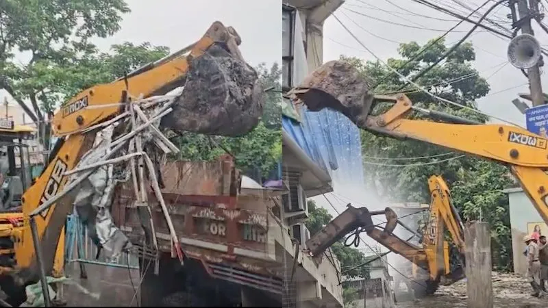 अभिषेक बनर्जी के ऑफिस पर चला बुलडोजर, अवैध रूप से हुआ था निर्माण, डायमंड हार्बर में यहीं पर होती थी TMC की बैठक