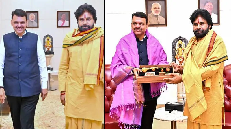 पवन कल्याण ने CM फडणवीस से की मुलाकात, पूर्वी घाट में बाघ संरक्षण पर चर्चा