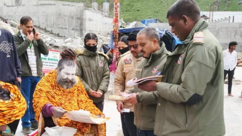 केदारनाथ धाम में ‘ऑपरेशन कालनेमि’ तेज, बिना सत्यापन रह रहे 15 लोगों का चालान