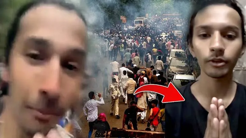 Modi और Indian Army को गंदी गंदी गाली देने वाले तिलचट्टे ने कान पकड़कर मांगी माफी!