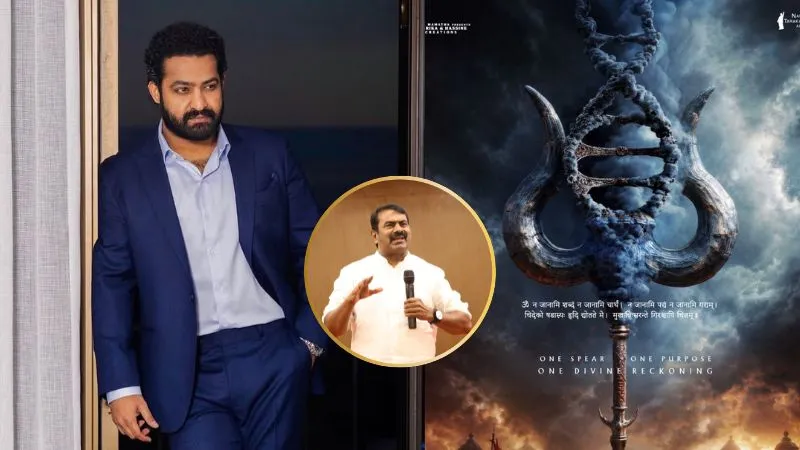 अनाउंस होते ही विवादों में घिरी Jr NTR की फिल्म, पोस्टर की एक लाइन से मचा बवाल, तमिलनाडु में क्यों उठ रही बैन की मांग?