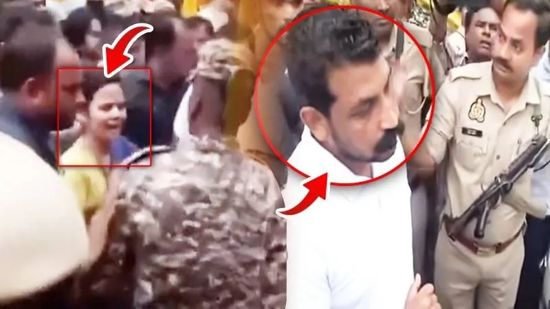 जंतर मंतर : RAF को धक्का देकर बैरिकेड तोड़कर Mahua-Chandrashekhar ने काटा हंगामा!