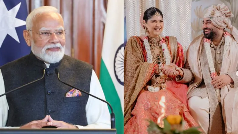 PM मोदी ने अंशुला कपूर और रोहन ठक्कर को शादी की दी शुभकामनाएं, बोनी कपूर ने जताया आभार