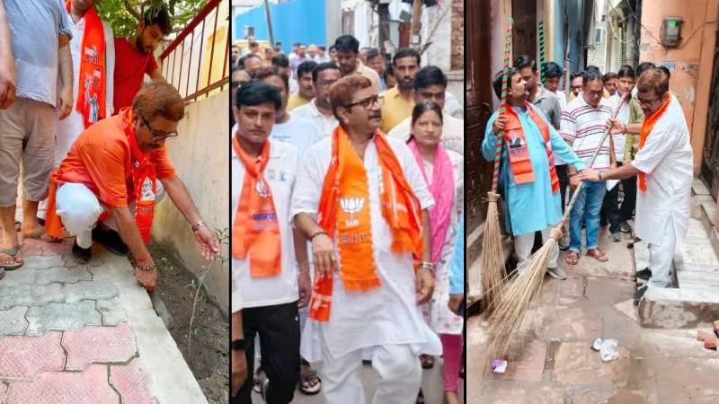 76 दिवसीय वार्ड प्रवास में जनता के बीच पहुंच रहे विधायक डॉ. नीलकंठ तिवारी, सुन रहे समस्याएं, करा रहे समाधान