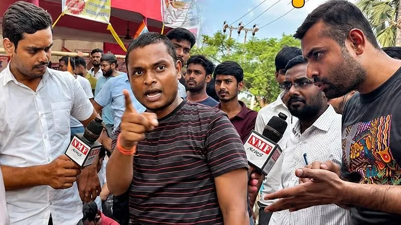 जिन युवाओं को इकट्ठा कर BJP के खिलाफ खेल रहे थे Tejashwi, उन्हीं छात्रों ने बुरी तरह उधेड़ दिया!