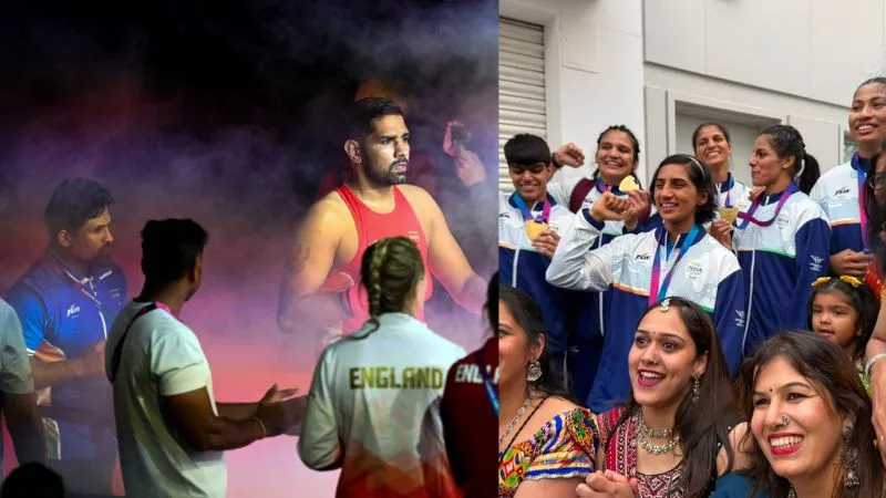 कॉमनवेल्थ गेम्स 2026 में शान से लहराया तिरंगा, भारतीय खिलाड़ियों का दिखा दम, एक ही दिन में जीते 8 गोल्ड, टॉप 5 में बरकरार