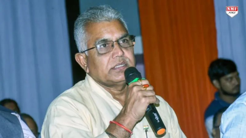 'अगर फिर लगे देश विरोधी नारे, तो होगी सर्जिकल स्ट्राइक....बंगाल के मंत्री दिलीप घोष की JU के प्रदर्शनकारियों को चेतावनी