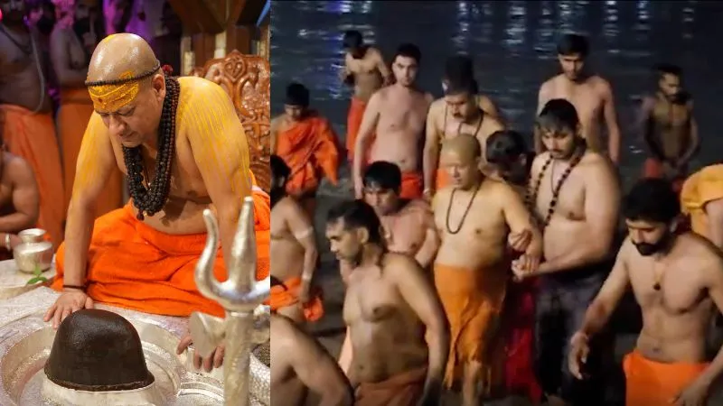 निरजंन पीठाधीश्वर आचार्य महामंडलेश्वर स्वामी कैलाशानन्द गिरि महाराज ने सिद्धपीठ दक्षिण काली मंदिर में किया विशेष रुद्राभिषेक, बड़ी संख्या में पहुंचे श्रद्धालु
