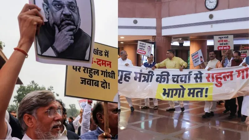 झारखंड में छात्रों के विरोध प्रदर्शन के मुद्दे पर संसद में आमने-सामने विपक्ष, तनातनी दिखी, सदन में भी गतिरोध बरकरार