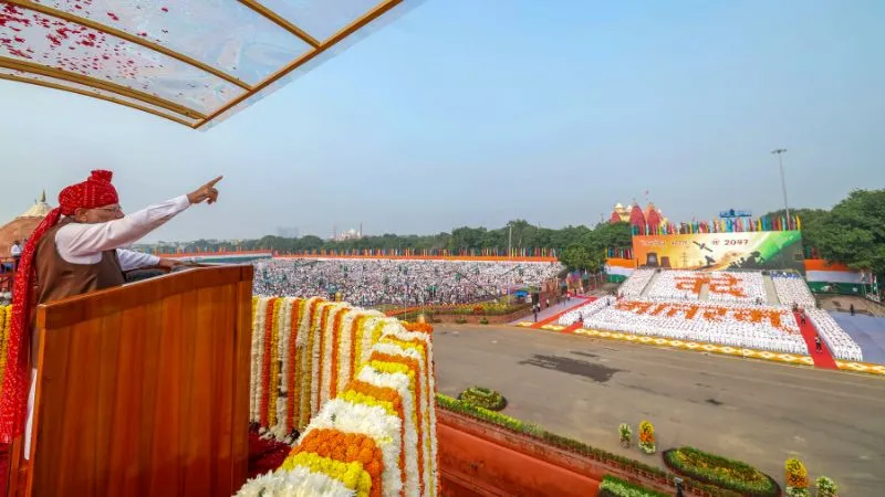 लाल किले की प्राचीर से PM मोदी ने किया ‘शक्ति की सप्तधारा’ का ऐलान, जानें क्या है भारत को हर हाल में विकसित बनाने का एक्शन प्लान