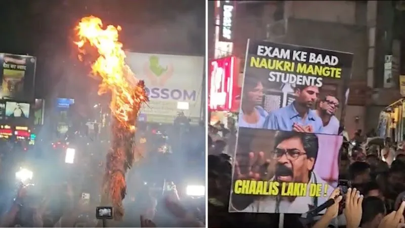 झारखंड में अब निर्णायक दौर में छात्र आंदोलन, फूंका गया हेमंत-राहुल-तेजस्वी का पुतला, बैकफुट पर सरकार, भेजा वार्ता का न्योता