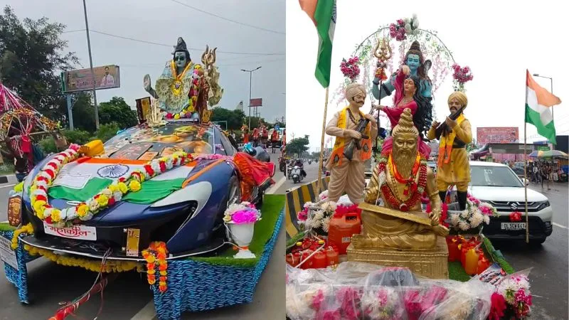 कांवड़ यात्रा में Gen-Z ने भरे क्रिएटिविटी के रंग, आस्था के साथ इतिहास और समाज के रंगों की खूबसूरत झलक