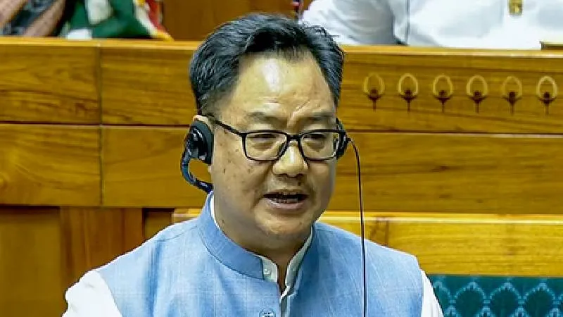 चीन सीमा विवाद पर किरेन रिजिजू का विपक्ष पर पलटवार, बोले- चीन ने हमारे गांवों पर कब्जा नहीं किया