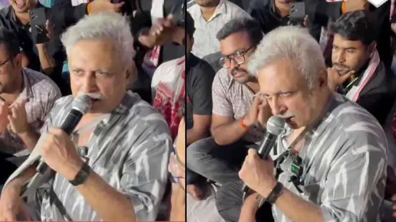 JPSC-JSSC Protest: आंदोलन को पीयूष मिश्रा का समर्थन, छात्रों के बीच गाया ‘आरंभ है प्रचंड’,
