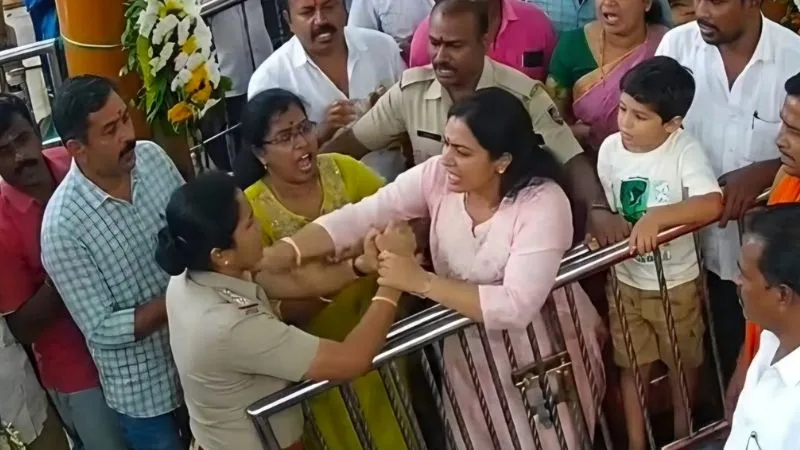 पापा विधायक हैं हमारे…! BJP विधायक की बेटी ने महिला इंस्पेक्टर को मारा थप्पड़, Video आया सामने