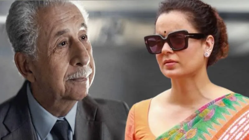 "खाते भारत का है, लड़ते पड़ोसी के लिए”, नसीरुद्दीन शाह पर भड़कीं कंगना रनौत