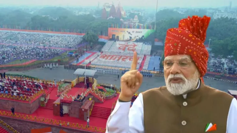 मेड इन इंडिया 6G से सेमीकंडक्टर तक, लाल किले से PM मोदी ने सेट किया टेक्नोलॉजी का बड़ा टारगेट