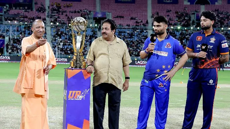 यूपी T-20 से प्रदेश के युवा क्रिकेटरों को मिला बड़ा मंच, छह टीमें देखकर हो रही खुशीः CM योगी