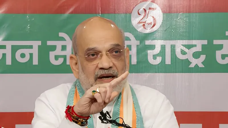 ‘मोदी की नीतियों से डरते हैं दुश्मन’, पाकिस्तान का नाम लेकर गृह मंत्री शाह ने आंतकवाद पर सुनाई खरी-खरी