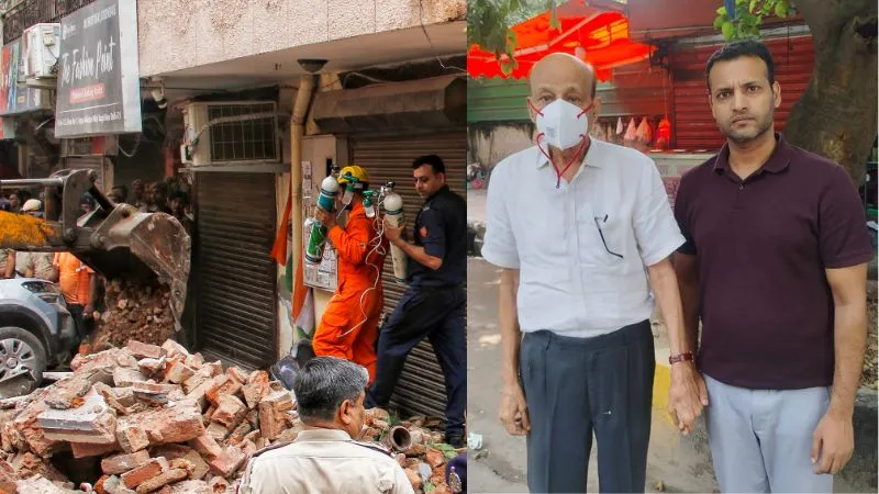 दिल्ली के सत्य निकेतन हादसे में बड़ा एक्शन, बिल्डिंग मालिक हरिराम बंसल गिरफ्तार; MCD के 5 अधिकारी भी सस्पेंड