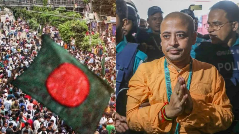 बांग्लादेश की जेल में बंद चिन्मय कृष्ण दास की मां से सहन नहीं हुआ पुत्र वियोग, बेटे को बिना देखे त्यागे प्राण