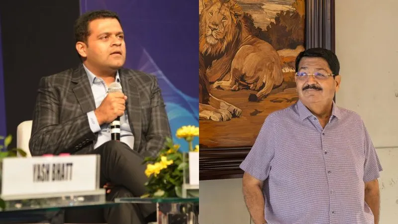 धनराज नाथवाणी और परिमल नाथवाणी (बाएं से दाएं)