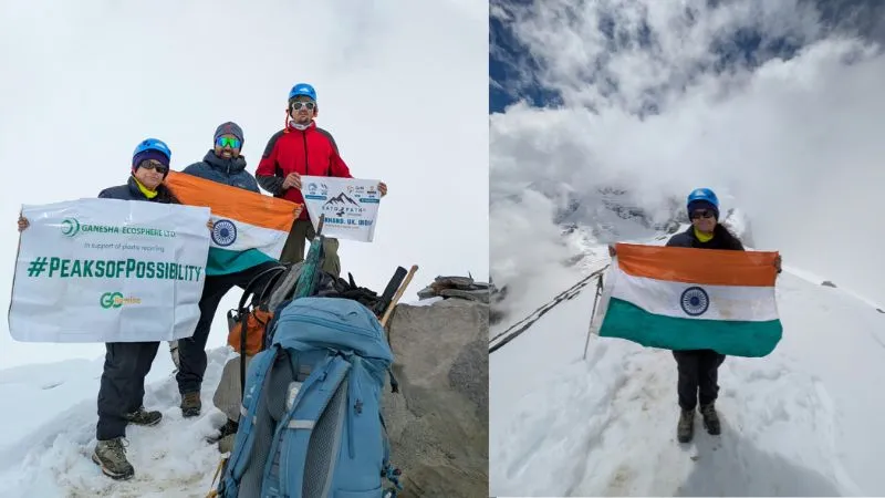 लखनऊ की पर्वतारोही पूर्वा धवन ने रचा इतिहास, 5,826 मीटर ऊंची रुद्रगैरा चोटी पर फहराया तिरंगा, अब एवरेस्ट फतह अगला लक्ष्य