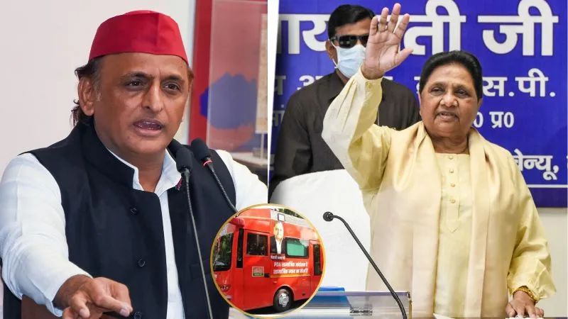 ‘सपा का भगवाकरण या मुसलमानों से उठ गया भरोसा?’ मायावती ने 'PDA रथ' के कथित बदले रंग को लेकर अखिलेश पर साधा निशाना