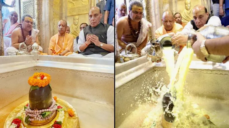 PM मोदी के 76वें जन्मदिन पर काशी में भव्य आयोजन, राजनाथ सिंह -CM योगी ने की विशेष पूजा