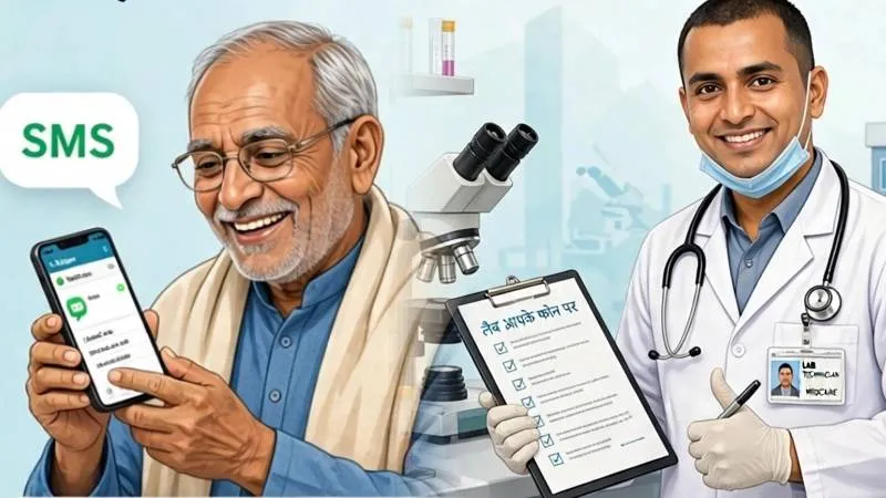 लैब रिपोर्ट के लिए अस्पताल के चक्कर खत्म, WhatsApp-SMS से मरीजों तक पहुंच रही रिपोर्ट