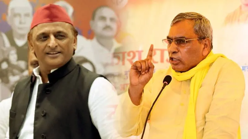 राजभर ने अखिलेश पर साधा निशाना, सपा-कांग्रेस गठबंधन को बताया ‘ठगबंधन’