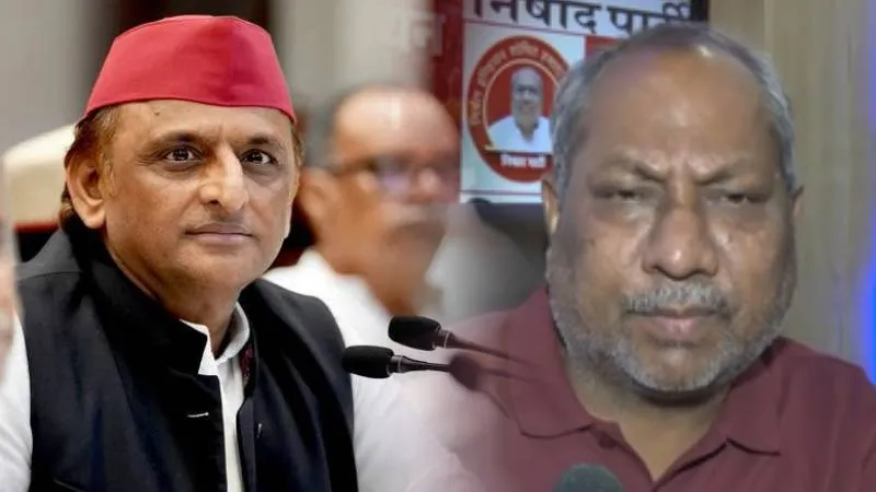 संजय निषाद का अखिलेश यादव पर हमला, बोले- अपने ही खून के रिश्तों पर भरोसा नहीं तो दूसरों का क्या करेंगे?