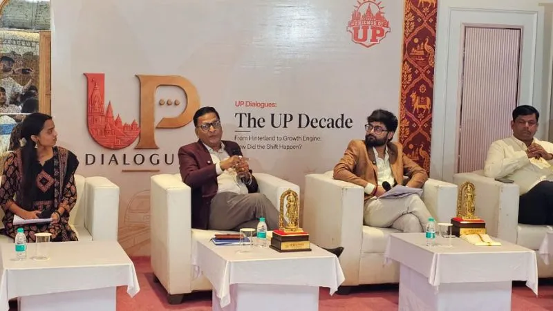 ‘UP डायलॉग’ में जुटे 100 से ज्यादा युवा, उत्तर प्रदेश के एक दशक के बदलाव पर हुई चर्चा, जानें कैसे बदली तस्वीर
