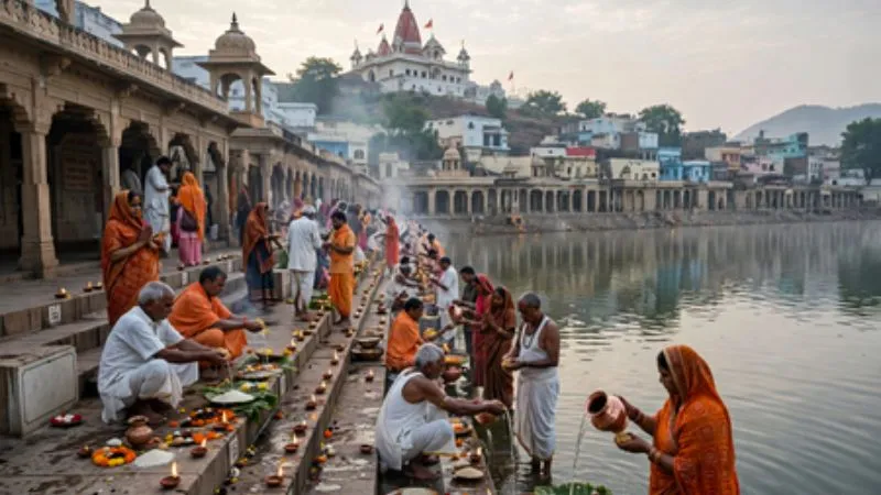 ब्रह्मा का एक मात्र मंदिर, पुष्कर सरोवर पितरों के मोक्ष का स्थान, जहां भगवान राम ने पिता दशरथ का किया था श्राद्ध