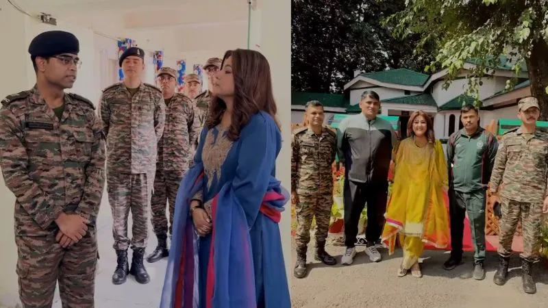हिना खान ने ऑपरेशन सिंदूर में शामिल रहे सैनिकों से मुलाकात की, बोलीं-इसे याद रखूंगी