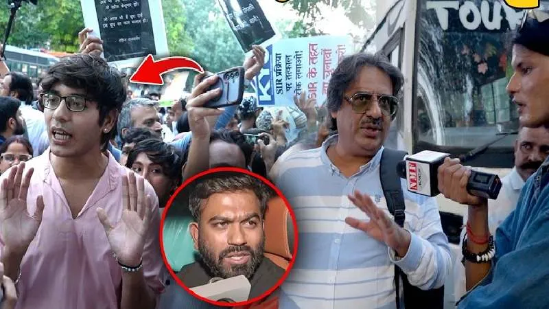 फुल प्रोटेस्ट कवरेज- दीपके के हिरासत में जाने से बोखलाये तिलचट्टे, व्यापारी परेशान