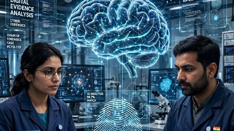 फॉरेंसिक जांच में तेजी लाएगा एआई, साक्ष्यों का सत्यापन जरूरी