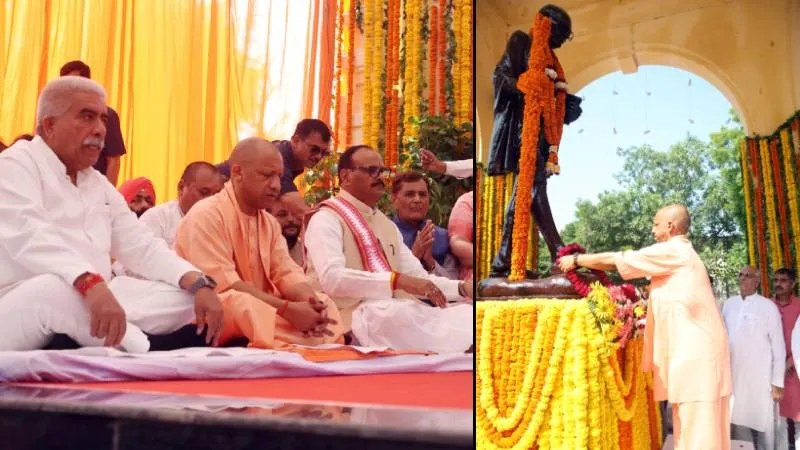 सीएम योगी ने बापू की 157वीं जयंती पर निवेदित की श्रद्धा, प्रदेशवासियों को दी ‘अंतरराष्ट्रीय अहिंसा दिवस’ की शुभकामना