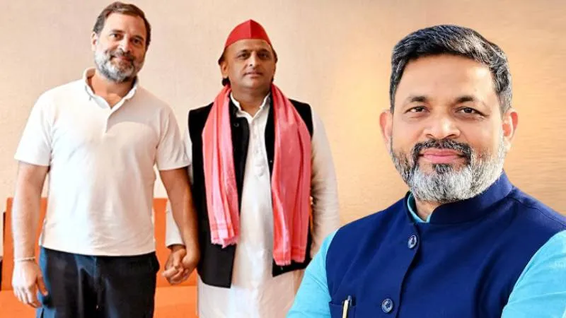 'चांदी का चम्मच लेकर पैदा हुए हैं दोनों राजकुमार', बीजेपी MLC सुभाष यदुवंश का अखिलेश-राहुल पर हमला